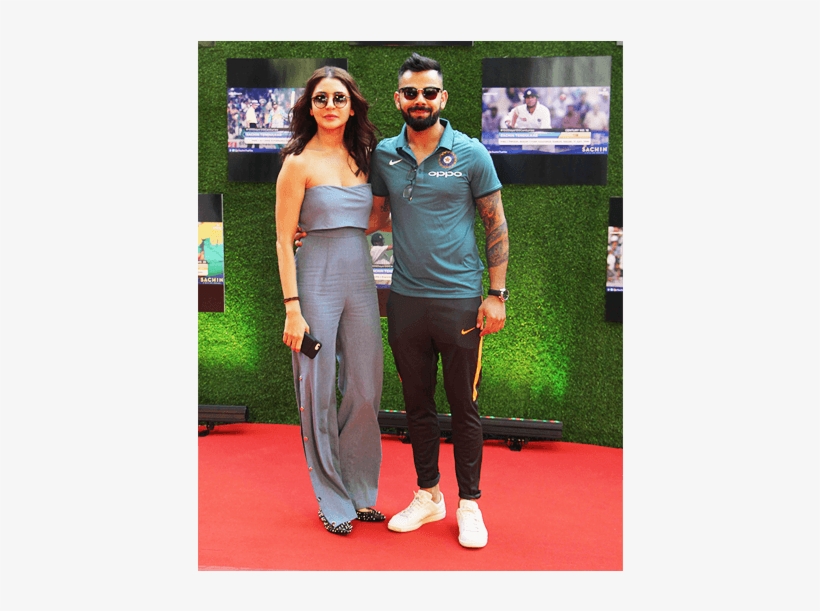 Anshka Sharma And Virat Kohli, transparent png download