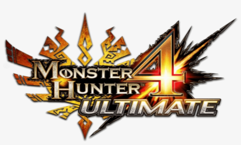 Capcom Partners With Six Flags To Bring Monster Hunter - Monster Hunter 4u Logo, transparent png download