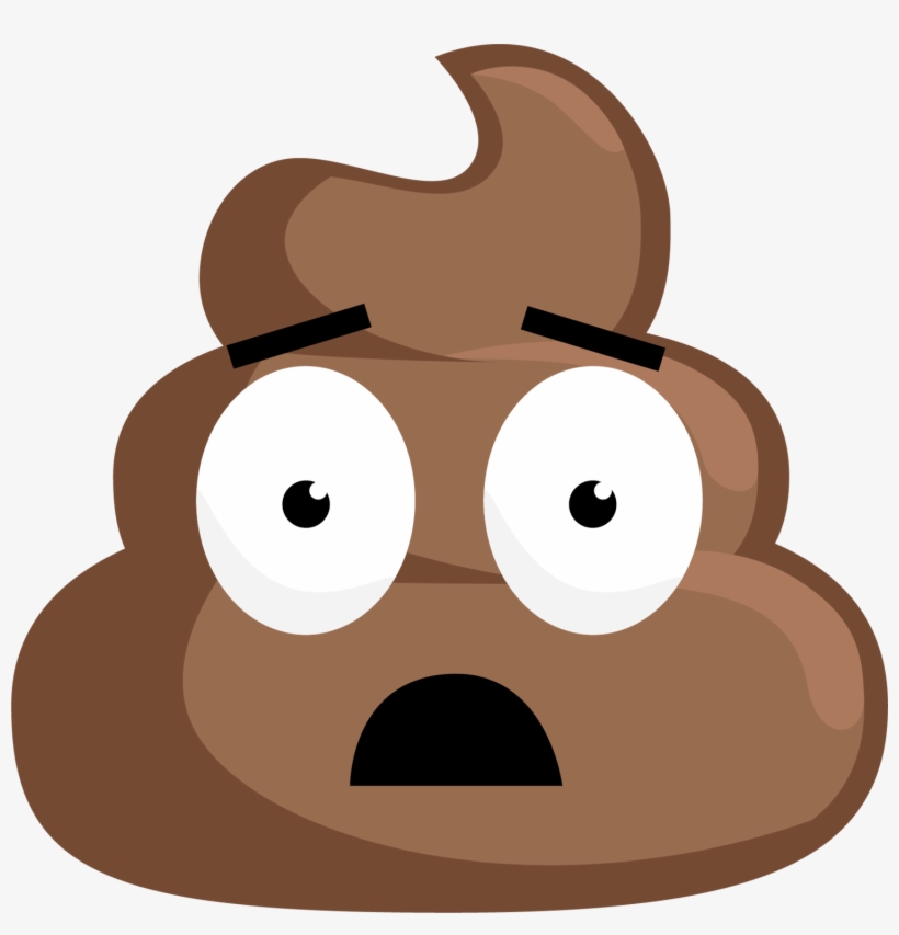 Poop Icon Png - Какашка Рисунок, transparent png download