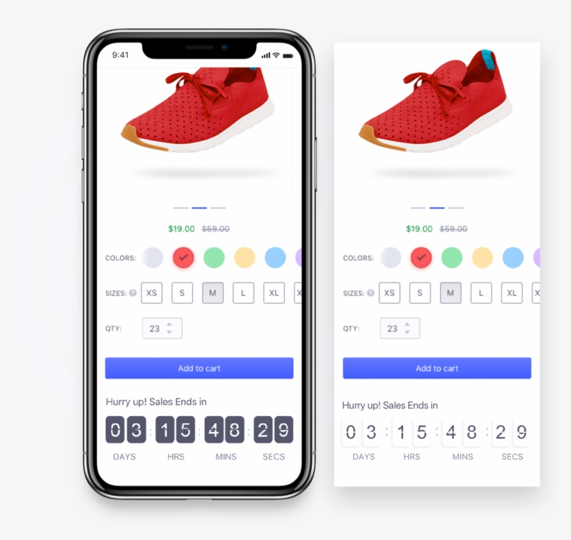 You Can Display Sales Countdown Timers On Specific - Iphone, transparent png download