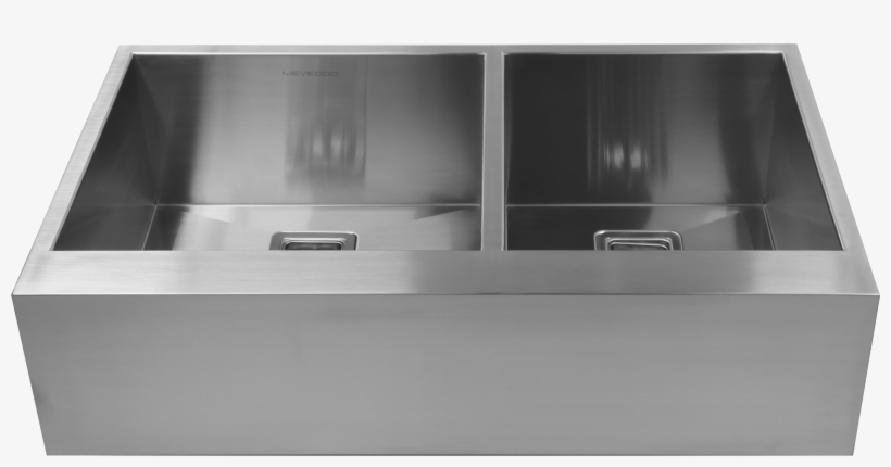 1001now Farmhouse Double Bowl Straight Apron Sink 36″, transparent png download