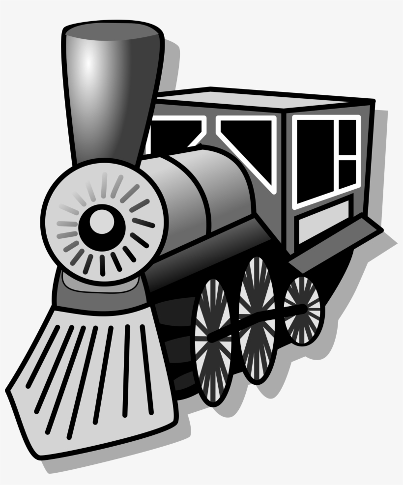 Train Clipart Local Train - Train Clip Art, transparent png download