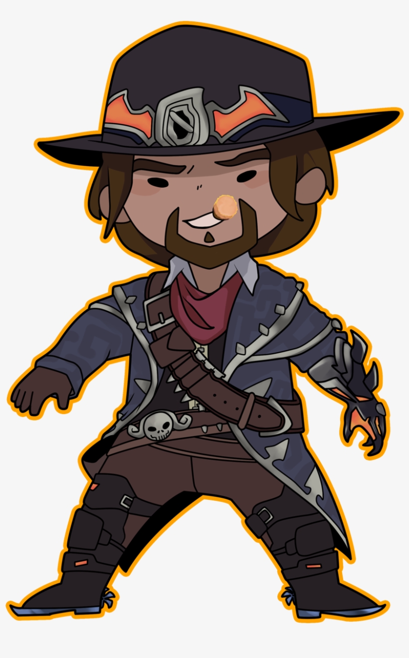 Share This - - Van Helsing Mccree Art, transparent png download