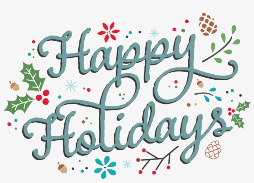 Happyholidays - Calligraphy, transparent png download