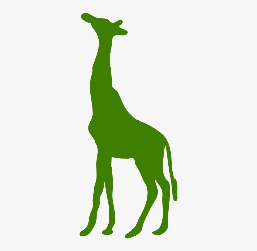 Resource Centre - - African Giraffe Silhouette, transparent png download