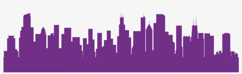 C2 - Chicago Skyline At Sunset, transparent png download