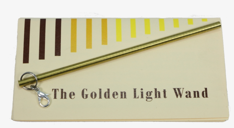 Mini Golden Light Wand - Paper, transparent png download