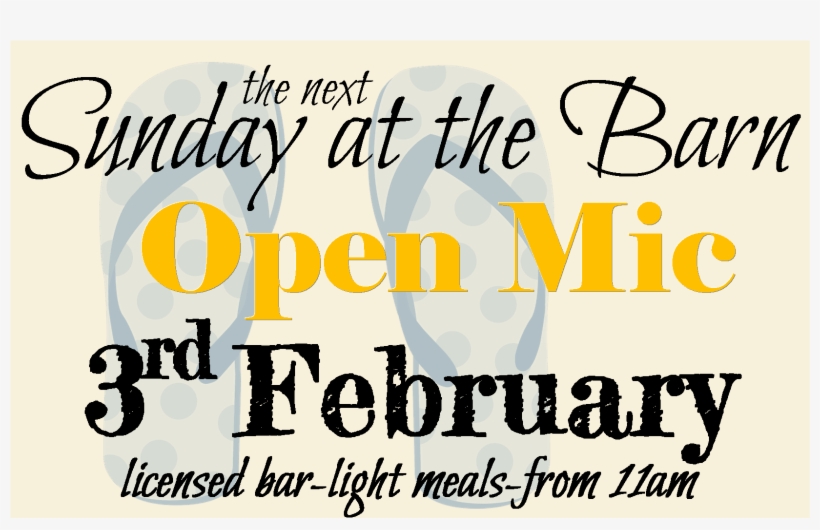 Sunday At The Barn - Calligraphy, transparent png download