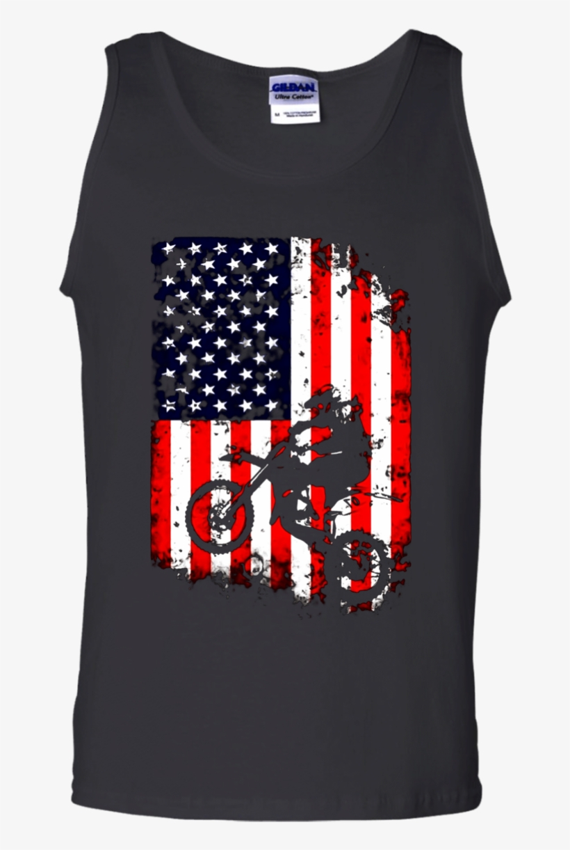American Flag Motocross Dirtbike - Stop Calling My Dad I M Trying To Watch Youtube, transparent png download