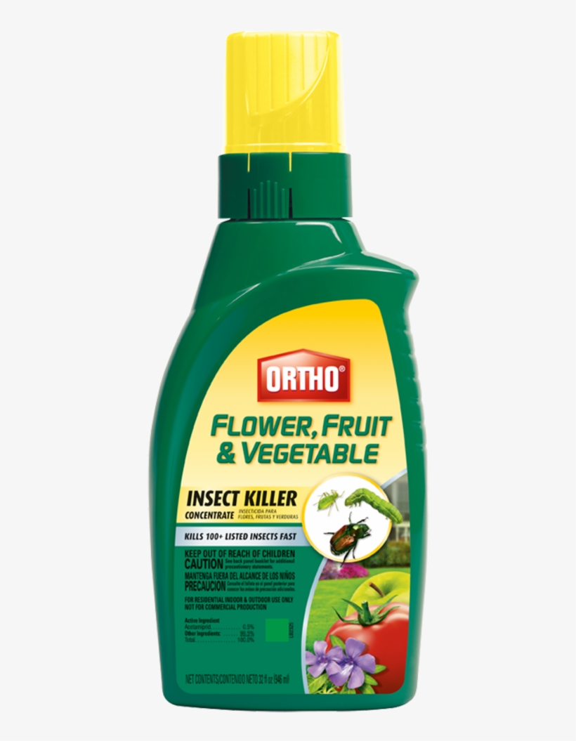 Ortho Flower, Fruit & Vegetable Insect Killer Concentrate - Ortho Flower Fruit And Vegetable Insect Killer, transparent png download