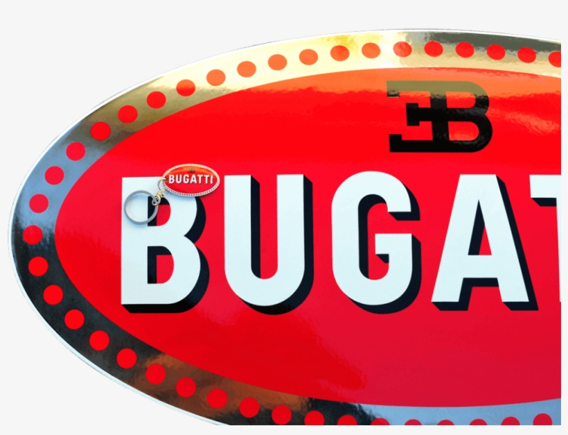 Bugatti Enamel Sign - Bugatti Veyron, transparent png download