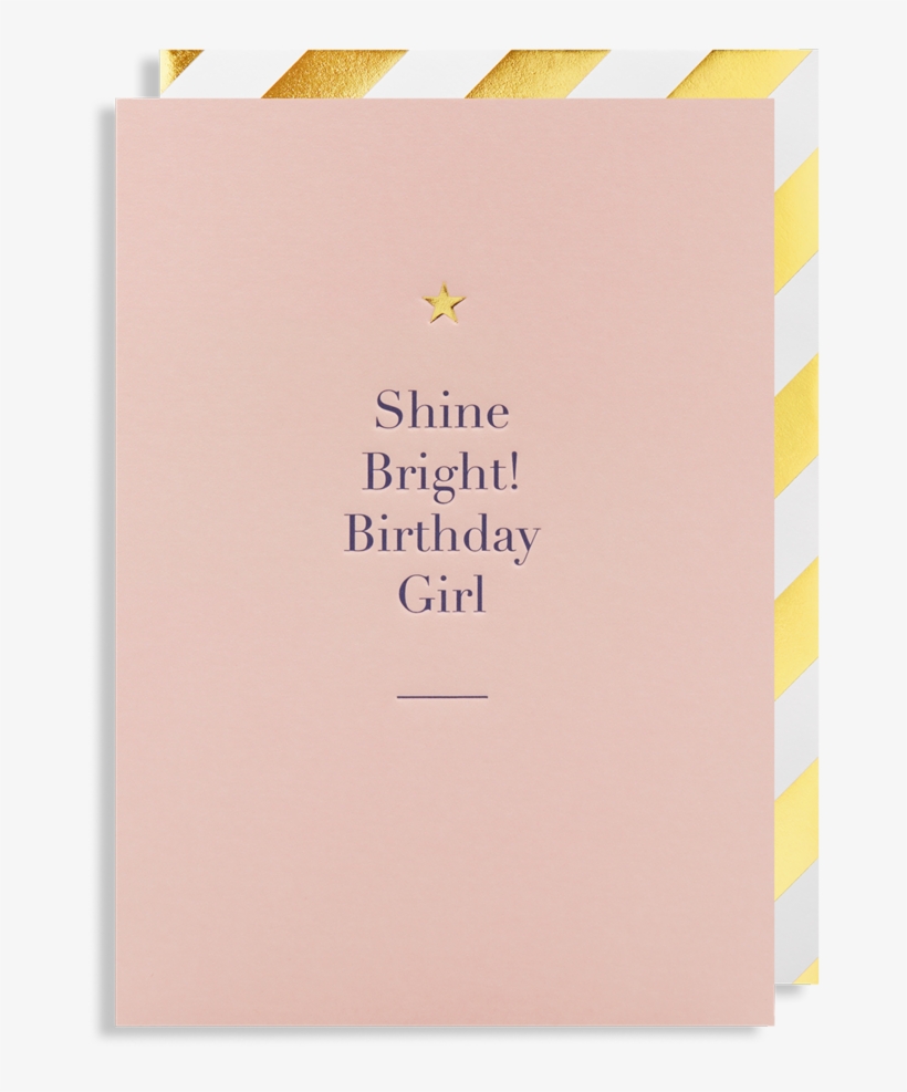Birthday Girl Lagom Design - Construction Paper, transparent png download