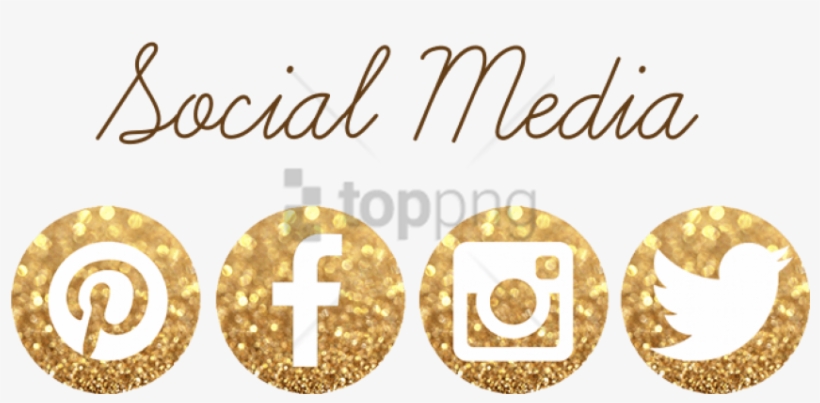 Free Png Gold Facebook And Instagram Logo Png Image - Emblem, transparent png download