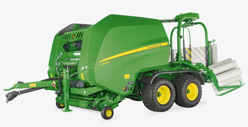 C451rvariable Chamber Wrapping Baler - Presse Enrubanneuse John Deere, transparent png download