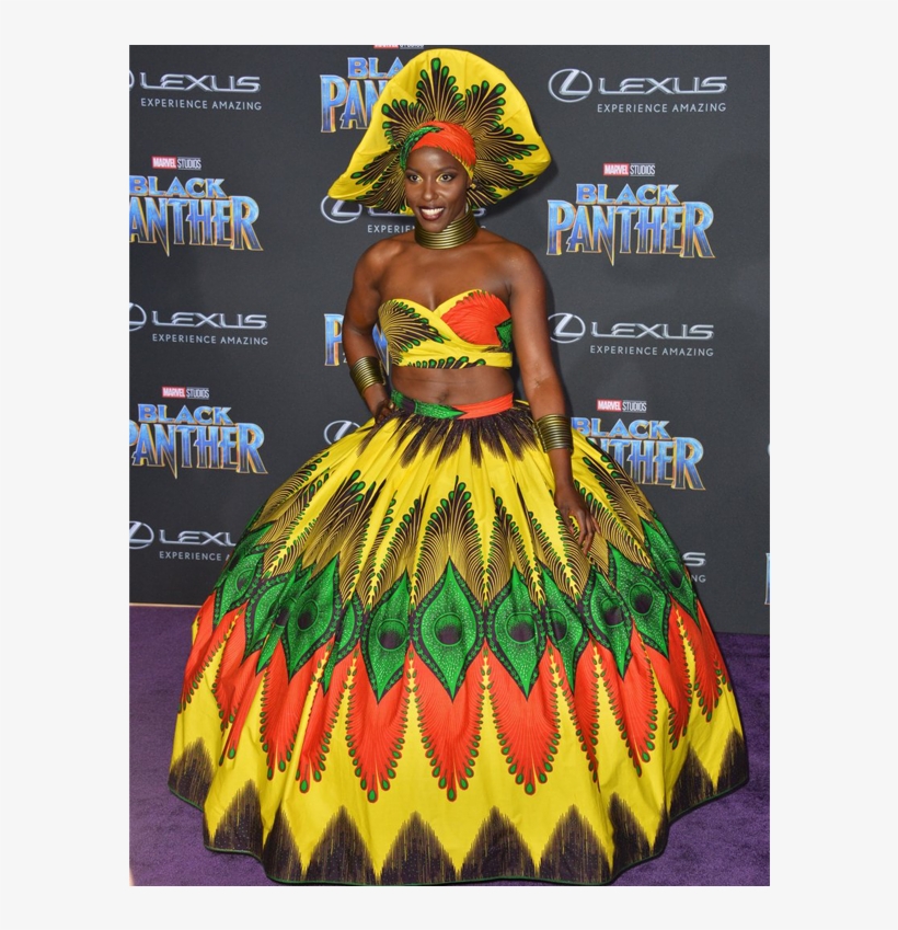 Black Panther Premiere - Black Panther Premiere Fashion, transparent png download