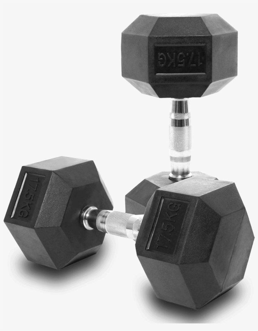22.5 Kg Hex Dumbbells, transparent png download