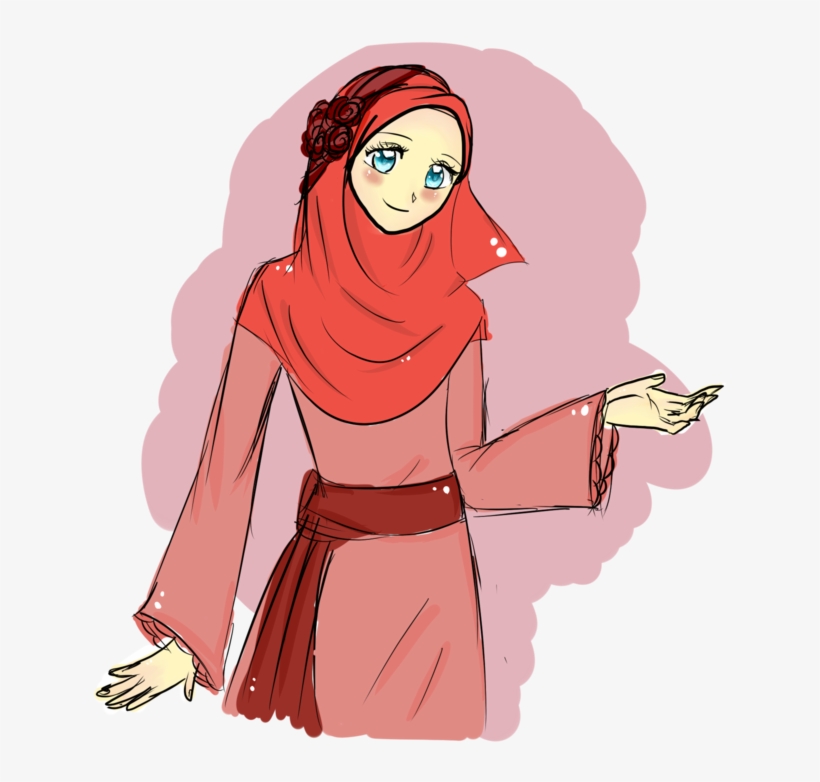 Our Social Media Team Consists Of- - Women Hijab Cartoon Png, transparent png download