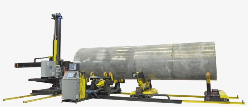 Automated Tank Turning Roll Welding System With Mig - Machine Tool, transparent png download