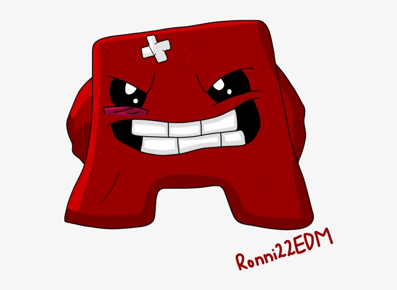 Since I Am A Fan Of Super Meat Boy For 6 Years, I Decided, transparent png download