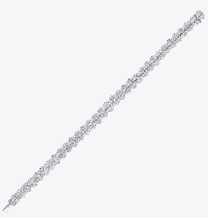 A Classic Graff Oval Shape Diamond Bracelet, transparent png download