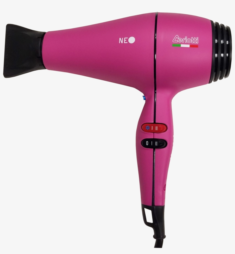 Ceriotti Neo Fuchsia Blow Dryer - Hair Dryer, transparent png download