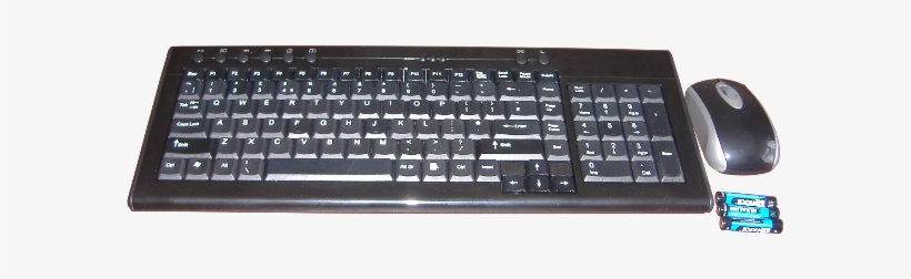 Keyboard Mouse Deskset Qwerty Uk Wireless Multimedia - Keyboard, transparent png download