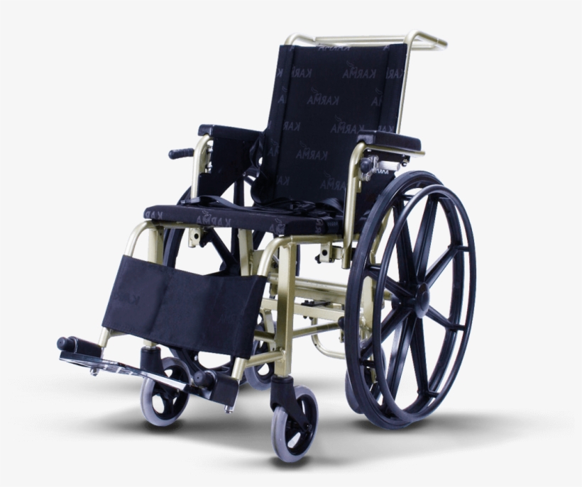 The Armrests Can Be Flipped To Make Entering And Exiting - Wheelchair, transparent png download