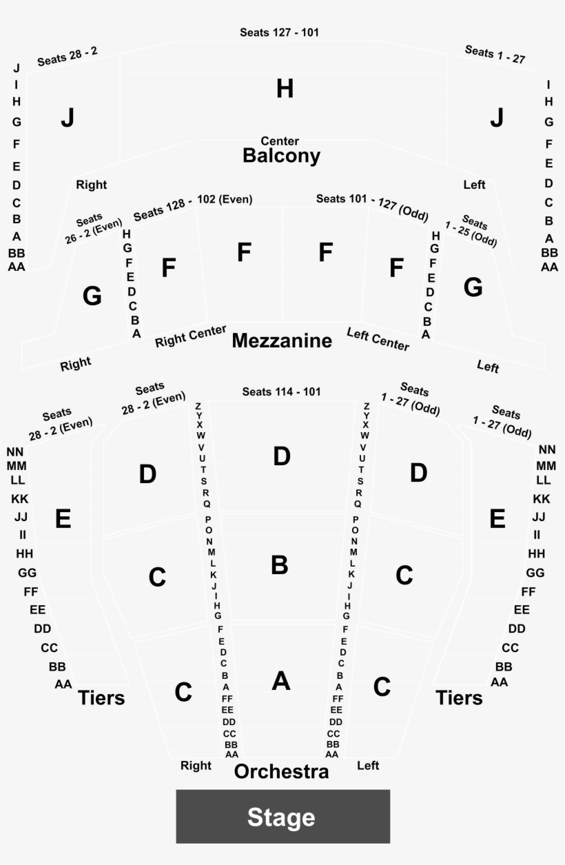 Event Info - Children Of A Lesser God Seating Chart, transparent png download