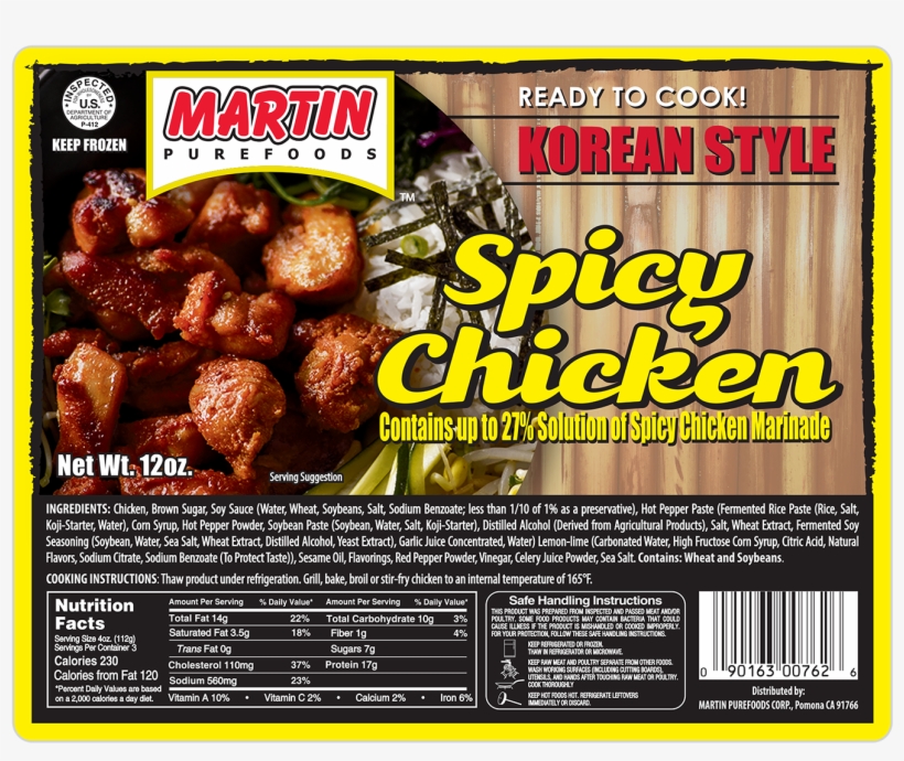 Chicken, Brown Sugar, Soy Sauce , Hot Pepper Paste - Natural Foods, transparent png download