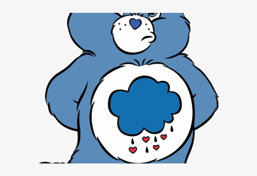 Castle Clipart Care Bears - Grumpy Care Bear Png, transparent png download
