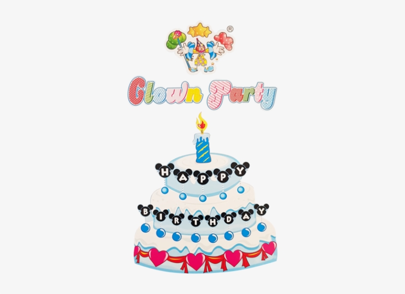 Mickey Mouse Cake Topper - Birthday Party, transparent png download
