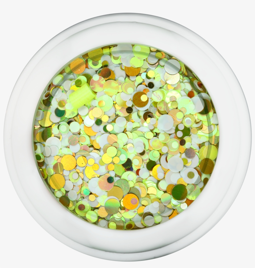 Cre8tion Nail Art Designed Confetti Glitter - Circle, transparent png download