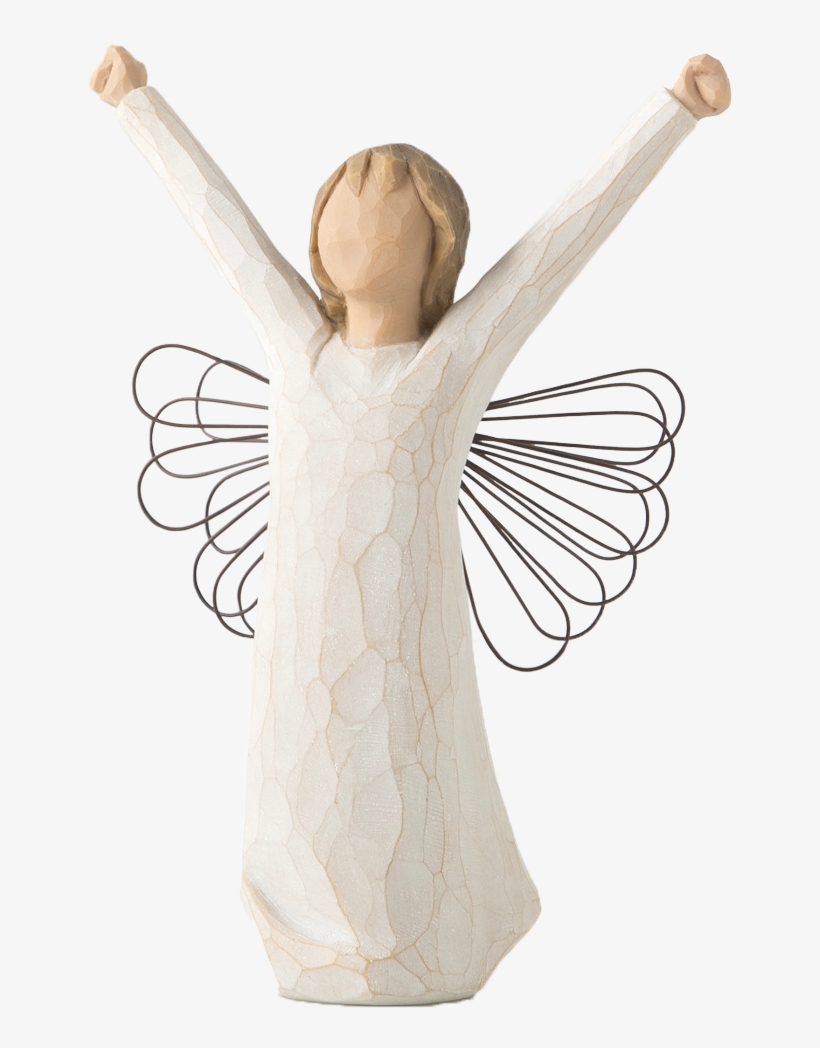 Courage Angel Figurine - Willow Tree, transparent png download