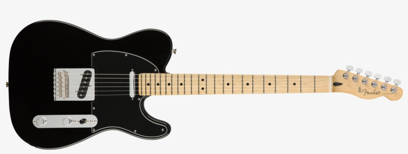 Fender Player Telecaster Electric Guitar - Fender Telecaster Mexican Black, transparent png download