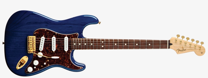 Fender Deluxe Player Stratocaster - Fender Deluxe Stratocaster Black, transparent png download