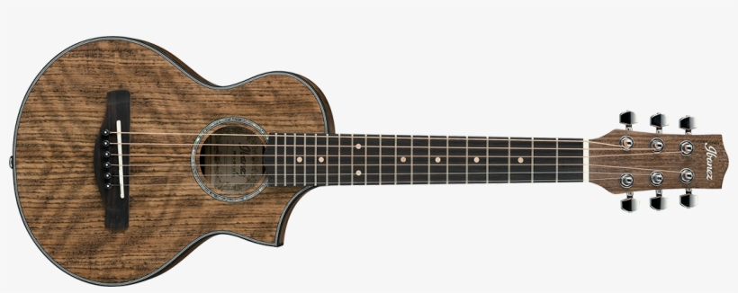 The Ewp Ibanez Combines The Compact Size Of A Ukulele - Luna High Tide Koa Concert, transparent png download