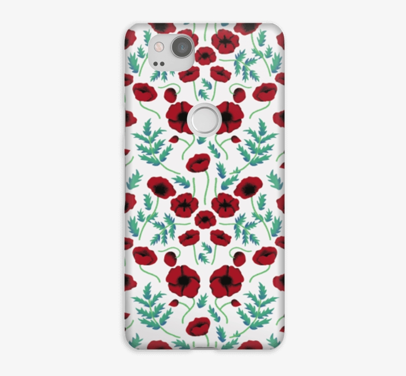Poppy Case Pixel - Mobile Phone Case, transparent png download