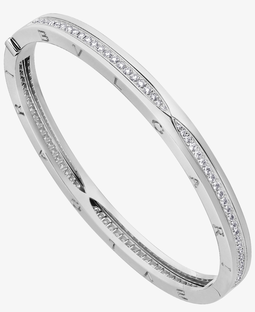 Zero1 Bracelet - Bulgari Bangle In Rose Gold, transparent png download