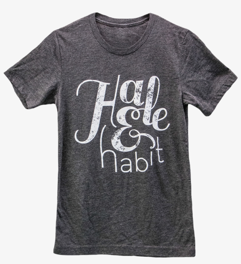H&h Tee, Charcoal - Active Shirt, transparent png download