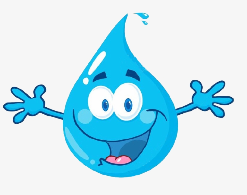 A Gotinha Plim Plim, Vivia Numa Nuvem Junto Com Milhões - Clipart Water, transparent png download