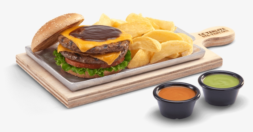 Hamburguesa A La Parrilla - Tablita Del Tartaro Platos, transparent png download