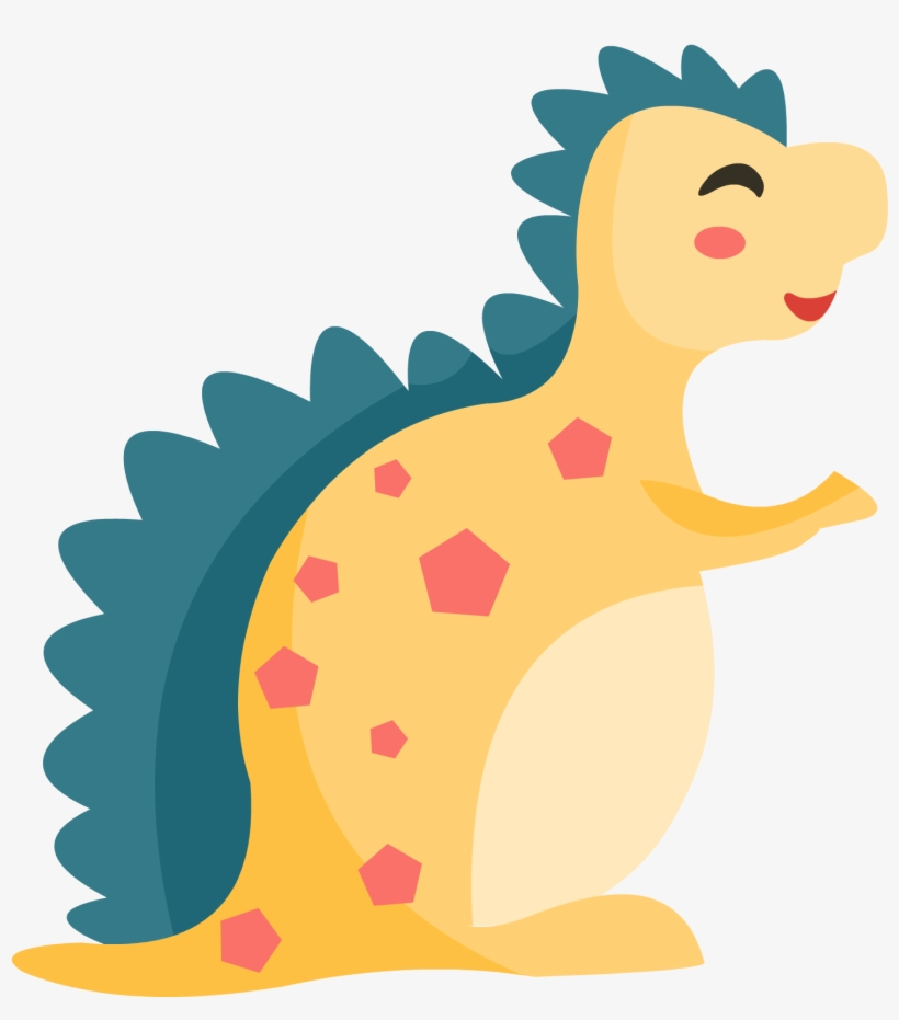 Animal Caricatura Dibujada A Mano Plana De Png E Imagen - Vector Graphics, transparent png download