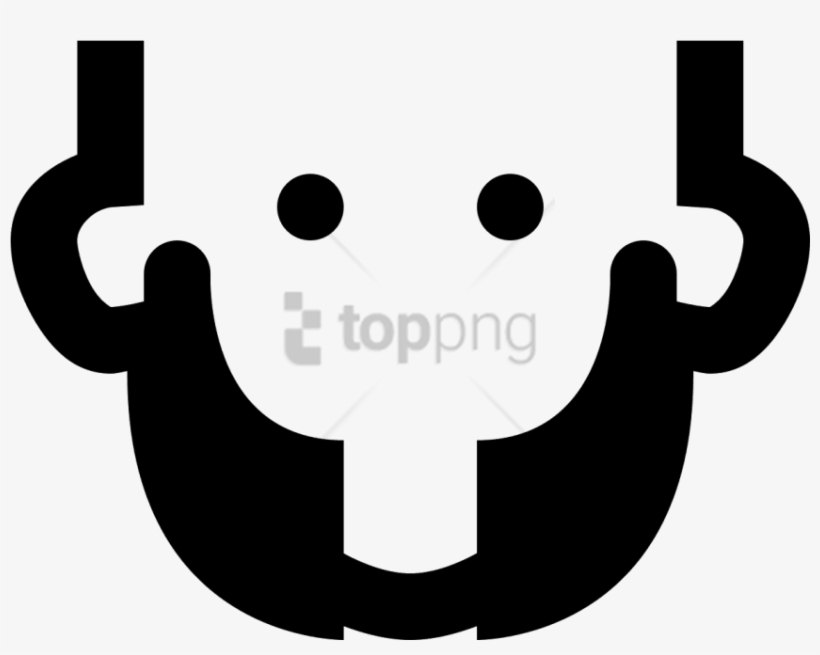 Free Png It Is An Icon Of A Persons Face With Sideburns, transparent png download