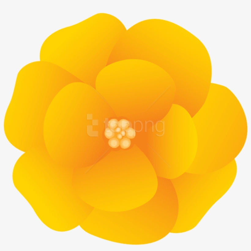 Free Png Download Flower Yellow Png Images Background - Artificial Flower, transparent png download