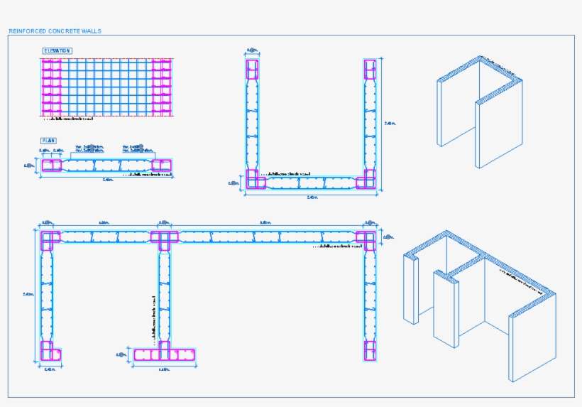 Reinforced Detallesconstructivos Net - Shear Wall For Elevator, transparent png download