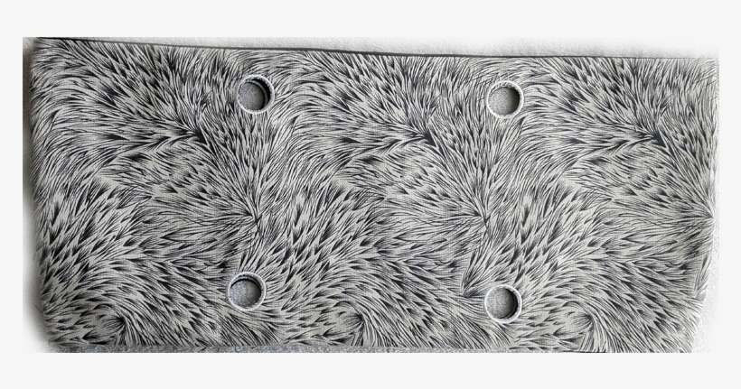 Borde Decorativo Gris De Ramas Y Hojas - Monochrome, transparent png download