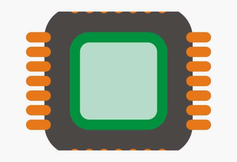 Clipart Freeuse Library Chip Bag Clipart - Processor Clipart, transparent png download