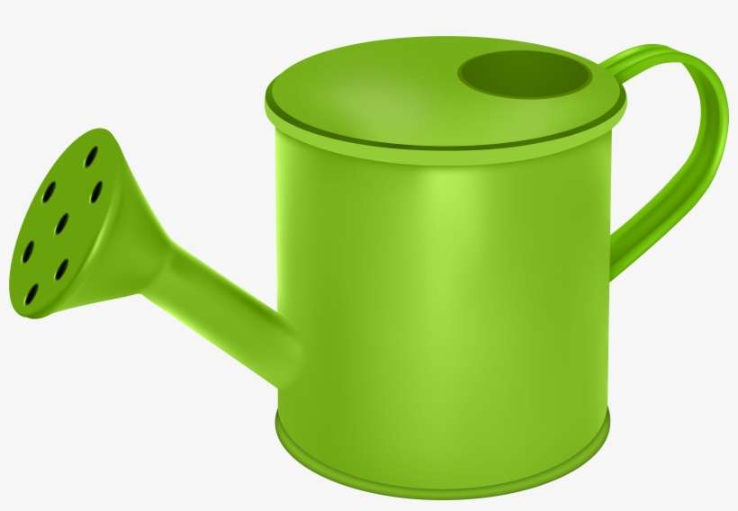 Watering Can Green Transparent Image - Watering Can, transparent png download