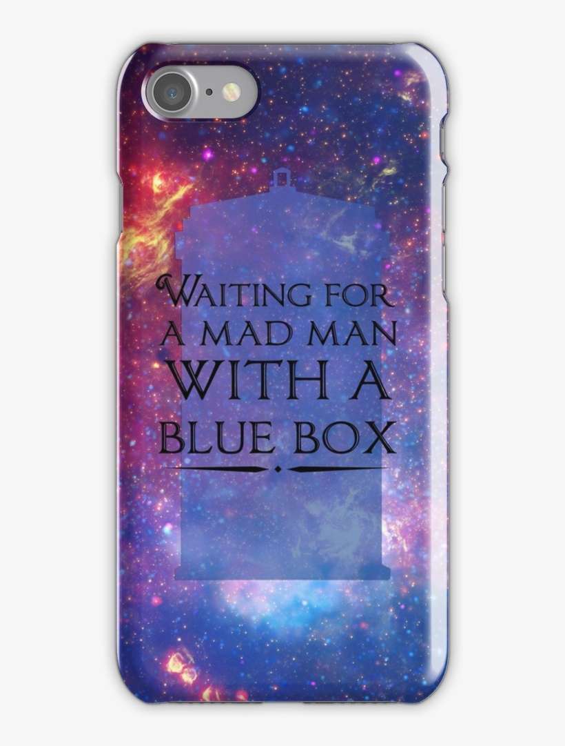Waiting For A Mad Man With A Blue Box Iphone 7 Snap - Warrior Cats Phone Case Iphone 8, transparent png download