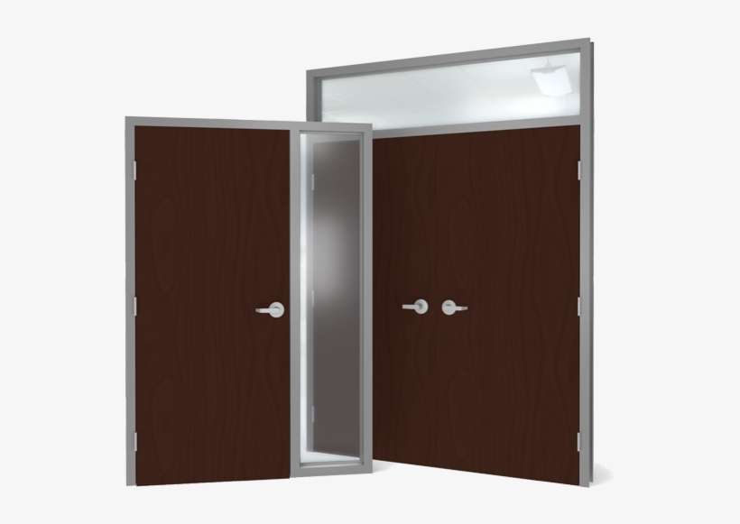 Interior Wood Commercial Doors, transparent png download